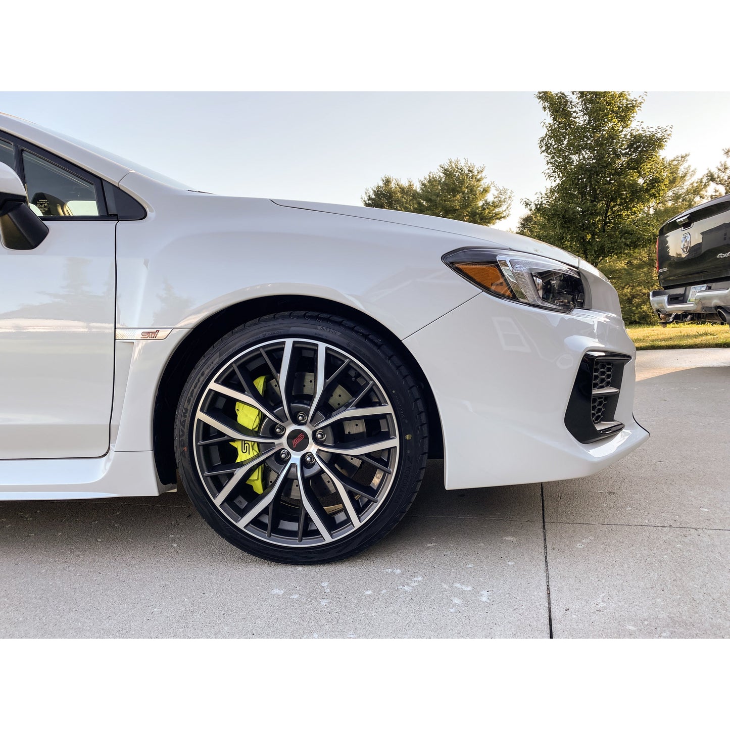 Sticker Fab Special Edition Dark Smoke Carbon Fiber Headlight Overlays - 2015+ WRX/STI