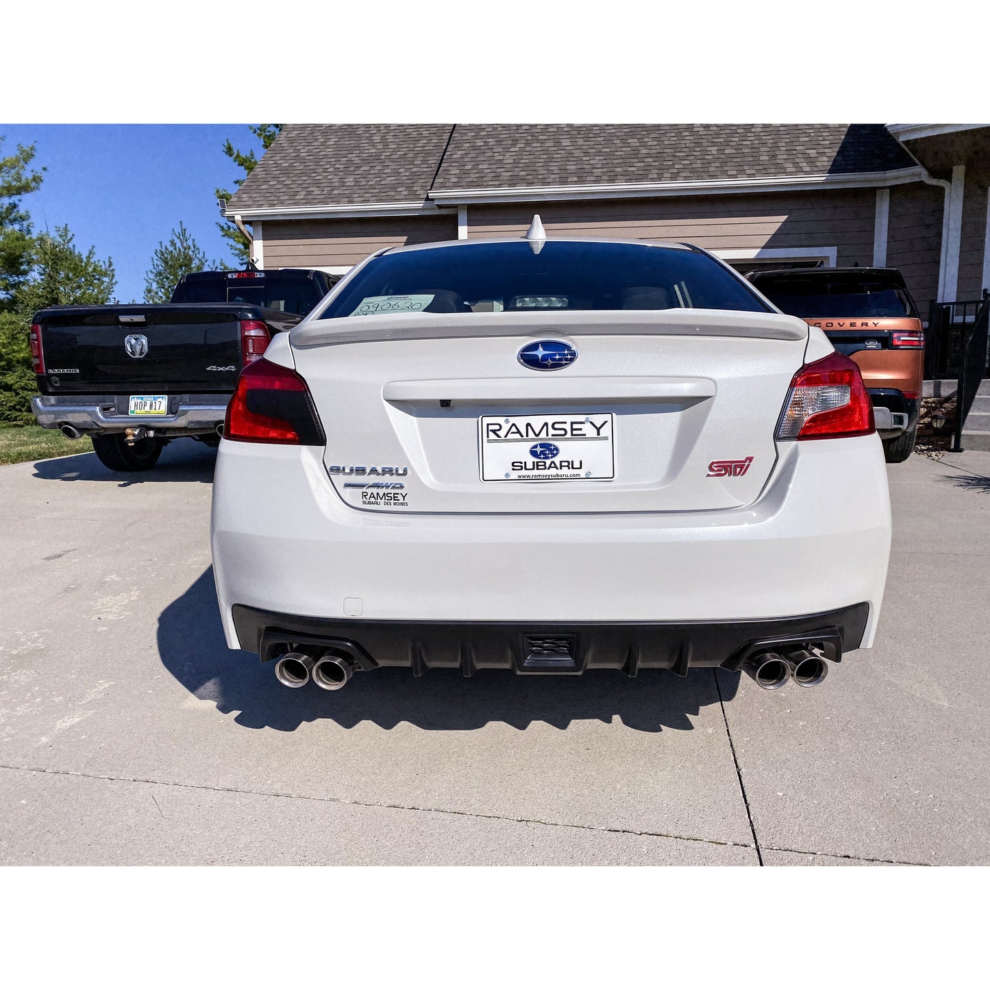 Sticker Fab Special Edition Dark Smoke Carbon Fiber Tail Light Overlays - 2015+ WRX/STI