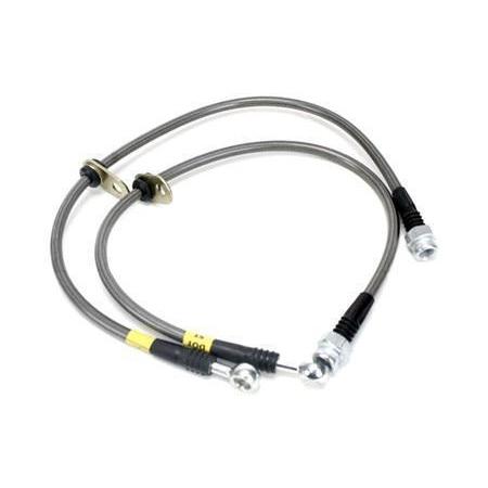 StopTech 08-17 STI / 13-21 BRZ Stainless Steel Brake Lines Rear | 950.47508