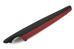 Subaru OEM tS JDM Red Leatherette and Black Alcantara Arm Rests Scion FR 2013 - 2016 / Subaru BRZ 2013 - 2020 / Toyota 86 2017 - 2019 | 94267CA220VH - JDMuscleTrim KitsSUB94267CA220VH