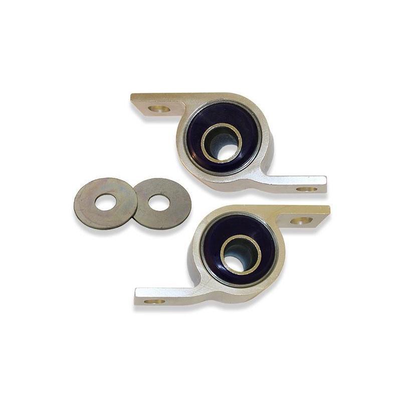 Super Pro Front Lower Control Arm Rear Double Offset Anti-Lift & Caster Bushing Set WRX/STI 2002-2007