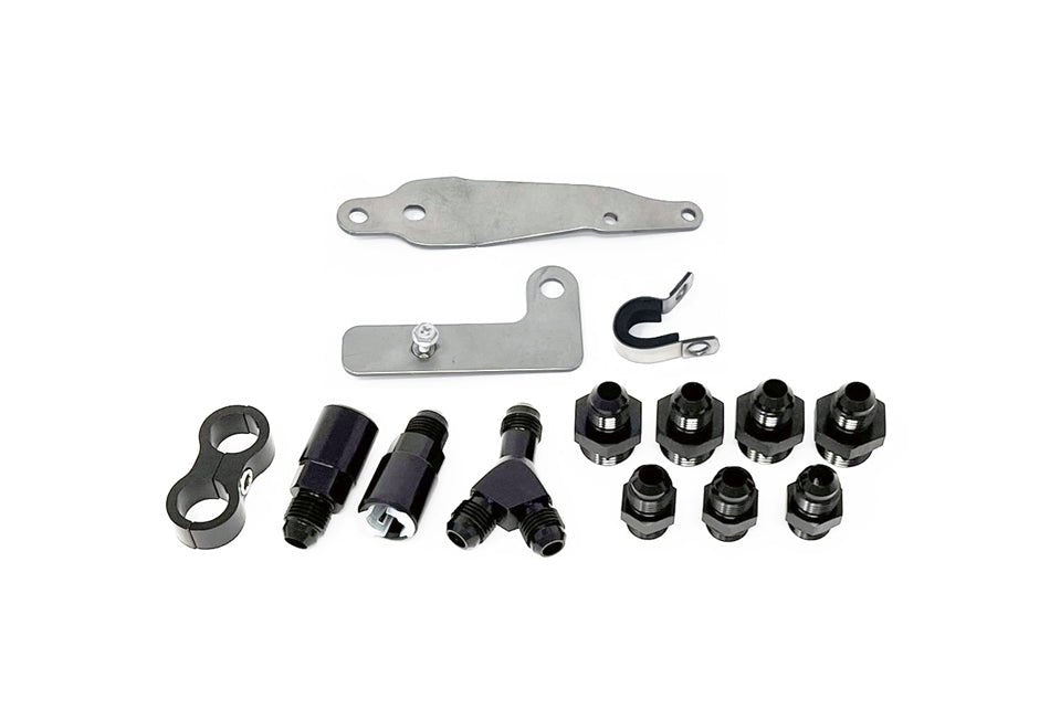 Torque Solution 08 - 21 STI / 08 - 14 WRX PTFE Fuel Line Kit w/ Flex Fuel | TS - SU - 6FLK - AM - P - 08 - FF - JDMuscleFuel Lines and FittingstqsTS-SU-6FLK-AM-P-08-FF