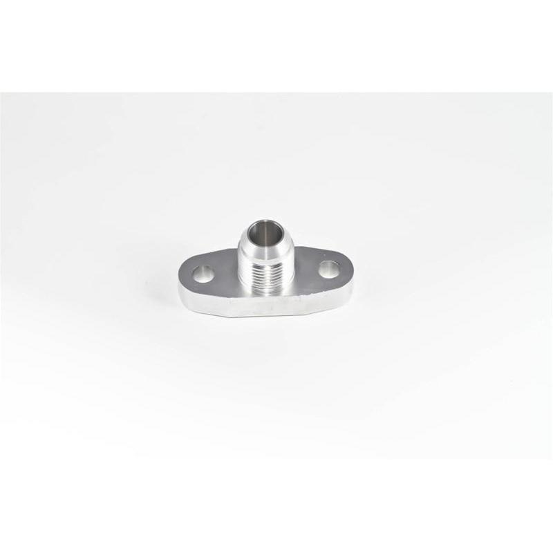 Torque Solution Billet Oil Drain Flange w/ Integrated -10 Flare: Universal