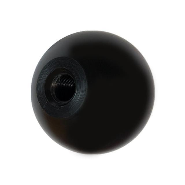 Torque Solution Delrin 50mm Round Shift Knob 12x1.25 - Universal