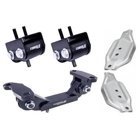 Torque Solution Engine / Transmission Mount Kit w/ Mount Plates WRX 02-14 / STI 04-19