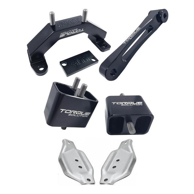 Torque Solution Engine / Transmission / Pitch Mount Set Solid WRX 2002-2014 / STI 2004-2019