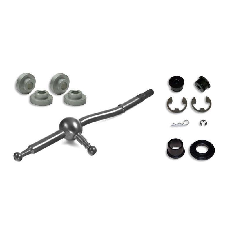Torque Solution Short Shifter, Base, Shifter Cable and Gate Selector Bushing Combo Evolution X GSR 2008-2009