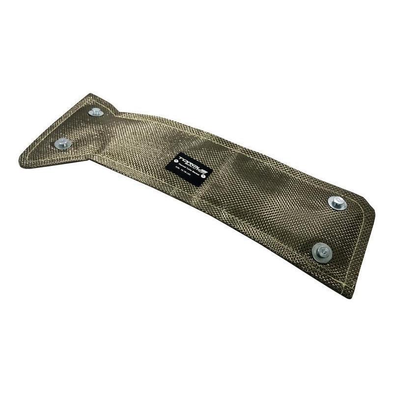 Torque Solution Thermal Turbo Blanket for OEM Subaru EJ Turbos - Lava
