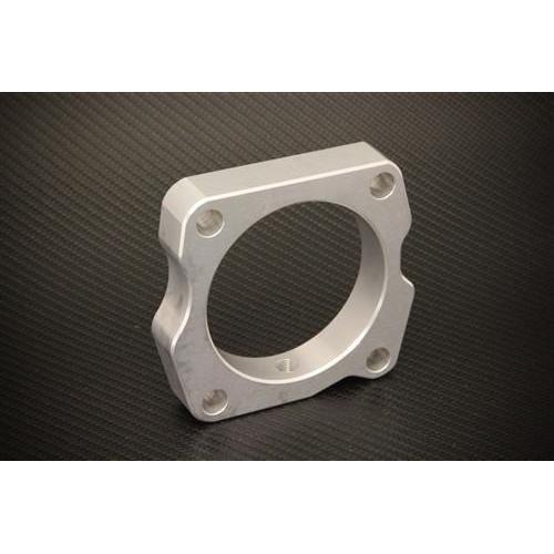 Torque Solution Throttle Body Spacer | Silver 2010 Honda Accord Crosstour