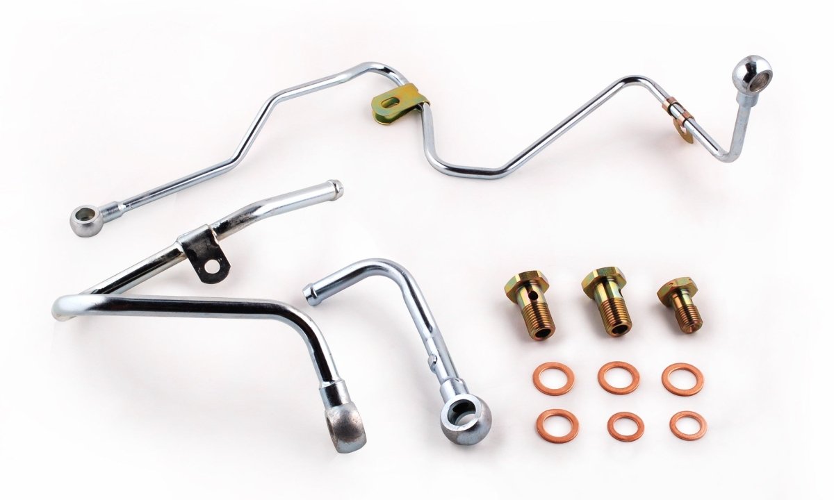 TR Replacement Oil & Water Line Kit for Factory Turbo Mitsubishi EVO X 2008+ | TR - LM1004 - JDMuscleTurbosTR-LM1004