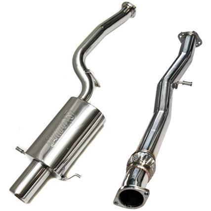 Turbo XS 3inch Cat Back Exhaust Polished Tips WRX/STI 2002-2007 | WS02-CBE