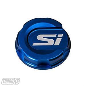 Turbo XS Blue Oil Cap 2016+ Honda Civic | HC-OC-BLU-SI