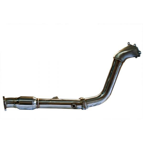 Turbo XS 08-12 WRX-STi / 04-09 LGT High Flow Catalytic Converter Pipe main image 1