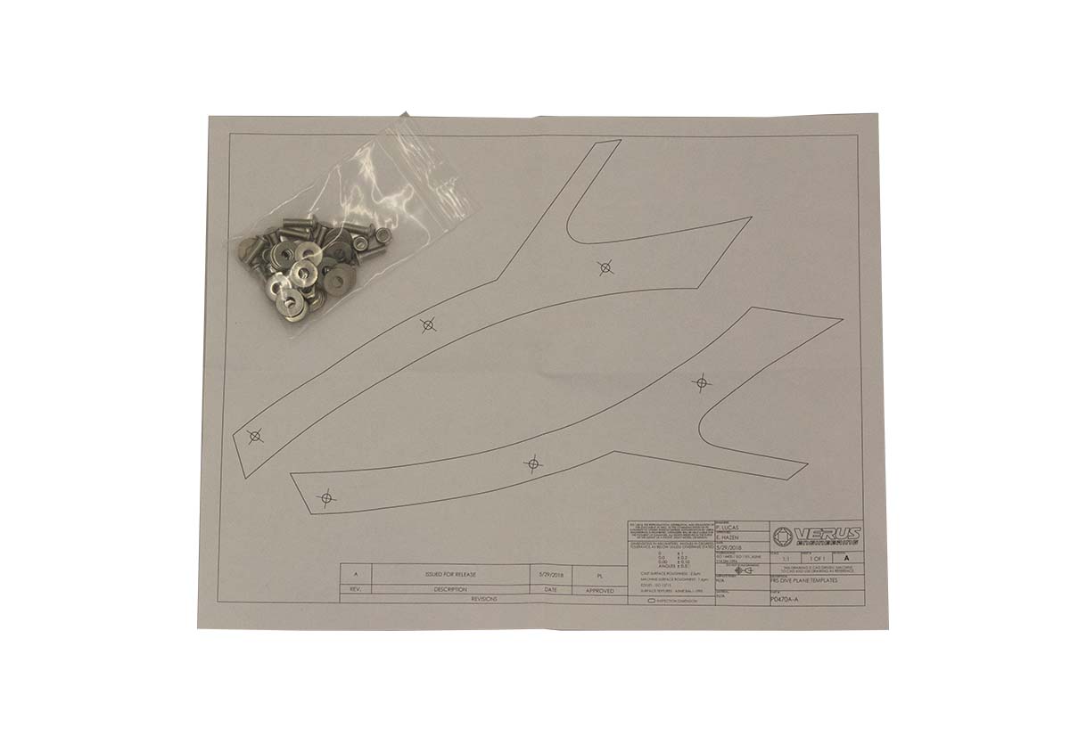 Verus Engineering 13 - 16 Scion FR - S Dive Planes | Canards | A0164A - JDMuscleCanardsVERA0164A