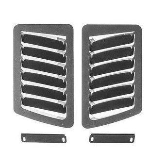 Verus Hood Louver Kit Bare Aluminum Subaru BRZ / Scion FR-S / Toyota FT-86 2013-2018