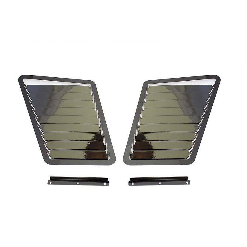 Verus Engineering Hood Louver Kit Powdercoated Black Mazda MX-5 Miata 2016-2019 | A0080A-BLK