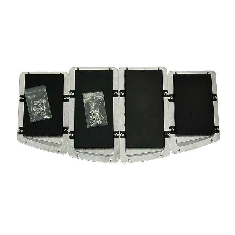 Verus Engineering 13-21 BRZ/FRS/86 Hood Louver Rain Guard Kit Black | A0051A-BLK
