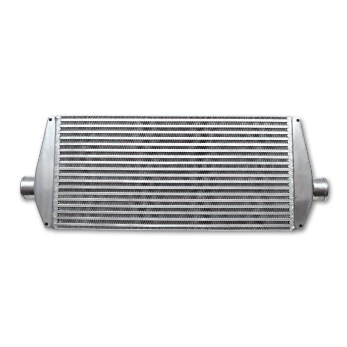 Vibrant Air to Air Intercooler with End Tanks 22in Wx9in Hx3.25in thick 2.5in in/out - Universal