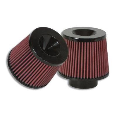 Cold Air Intake Filter 4inch/100mm Red High Flow Inlet Cold Air Intake Cone Replacement Dry Air Filter Performance Air Filter