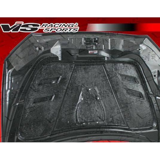 VIS Racing Carbon Fiber Hood Terminator GT Style for Mitsubishi EVO 10 4DR 2008-2015 | 08MTEV104DTMGT-010C - JDMuscleHoodsvis08MTEV104DTMGT-010C