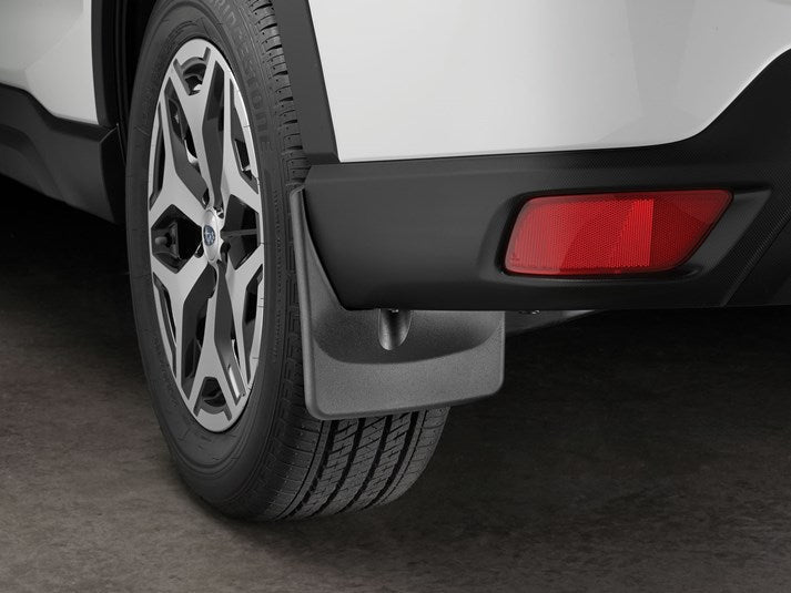 WeatherTech 2019+ Forester No Drill MudFlaps - Black | 120101 - JDMuscleMudflapswet120101