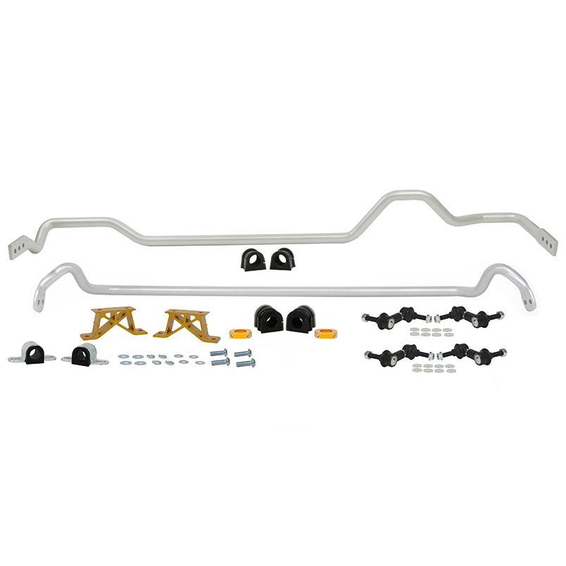 Whiteline Front and Rear 24mm Sway Bar Kit w/Mounts Subaru STI 2007 (BSK010M)-wlBSK010M-BSK010M-Sway Bars-Whiteline-JDMuscle