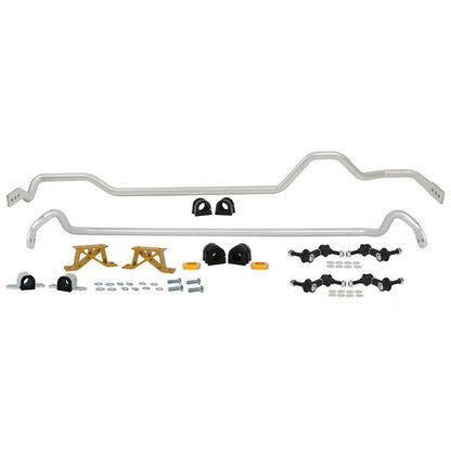 Whiteline Front and Rear 24mm Sway Bar Kit w/Mounts Subaru STI 2007 (BSK010M)-wlBSK010M-BSK010M-Sway Bars-Whiteline-JDMuscle