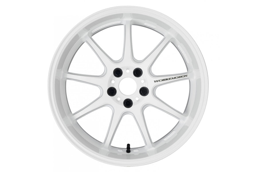 Work Emotion D9R 5x114.3 White Universal - JDMuscleWheelsWD9R187538YWHT18x7.5 +38 50mm Rim Depth