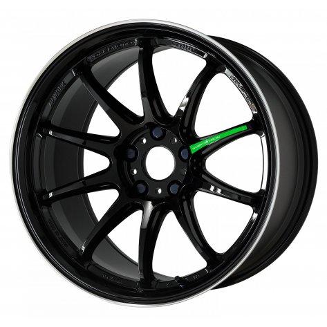 WORK WHEELS EMOTION ZR10 18X8.5 +38 BLACK DIAMOND LIP CUT | BLKLC - 2015+ WRX/STI