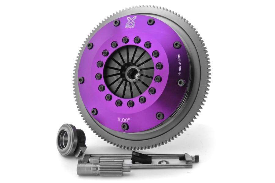 XClutch Clutch Kit Twin Solid Ceramic Discs w/ Flywheel WRX 2002-2005 / Forester XT 2004-2006 | XKSU20520-2E