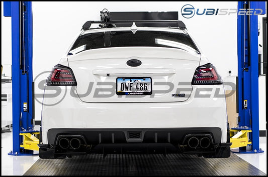 OLM HIGH POINT DUCKBILL TRUNK SPOILER CRYSTAL WHITE PEARL 2015-2021 Subaru WRX & STI | A.70026.1-K1X