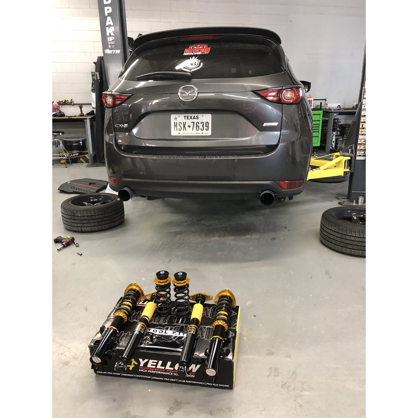 Yellow Speed Racing Dynamic Pro Sport Coilovers 2017+ Mazda CX-5 | KF | YS01-MZ-DPS030