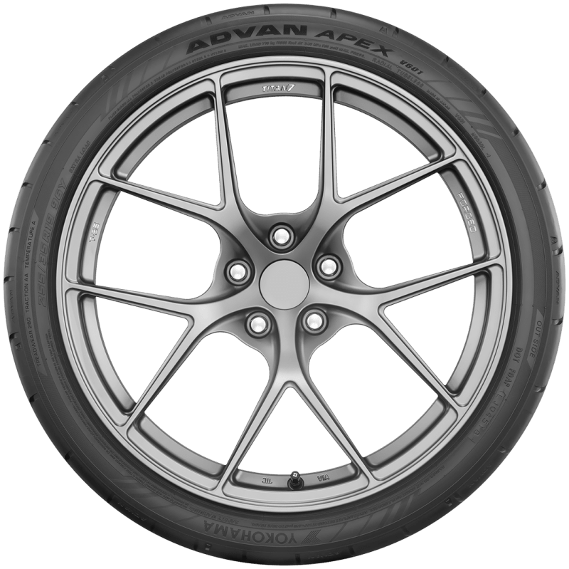 Yokohama Advan Apex V601 Tire - 245/45R19 102Y - JDMuscleNon - Categorizedyok110160123
