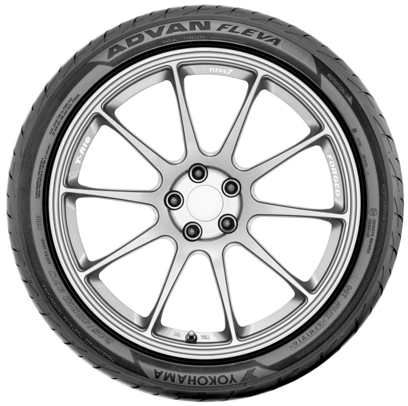 Yokohama Advan Fleva V701 Tire - 225/35R18 87W - JDMuscleNon - Categorizedyok110170155