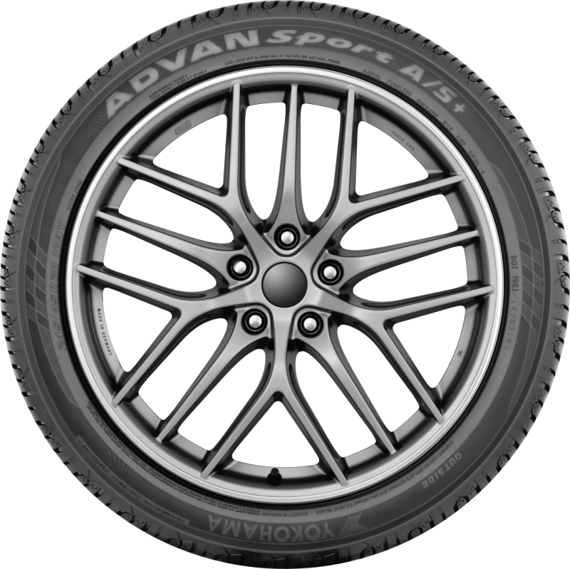 Yokohama Advan Sport A/S+ Tire - 225/50R18 95W - JDMuscleNon - Categorizedyok110140631