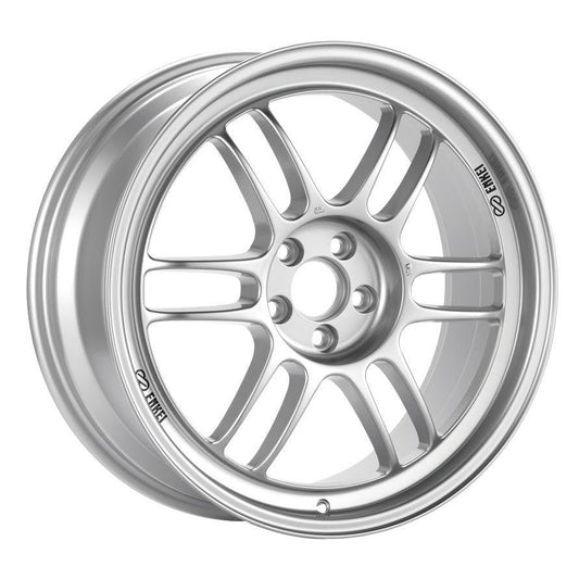 Enkei RPF1 18x8.5 wheel in silver for the 2022–2026 Subaru WRX