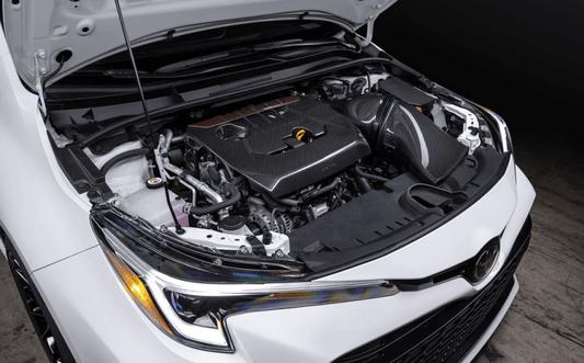 Eventuri matte carbon fiber intake for the Toyota GR Corolla