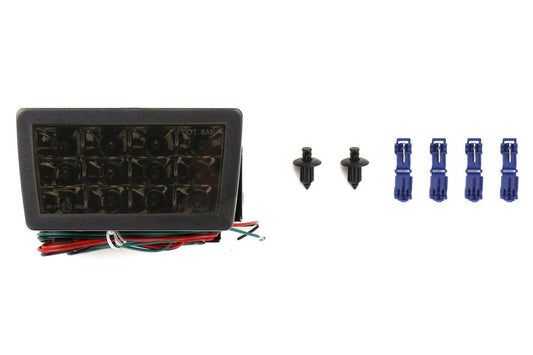 GCS [22-26 WRX] CS Style Rear F1 Fog Brake Light Smoked & OLM PnP Harness Kit