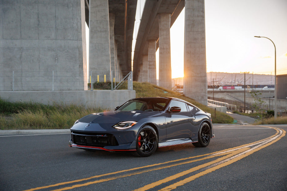 2027 Nissan Z NISMO with manual transmission at sunset - official Nissan press photo