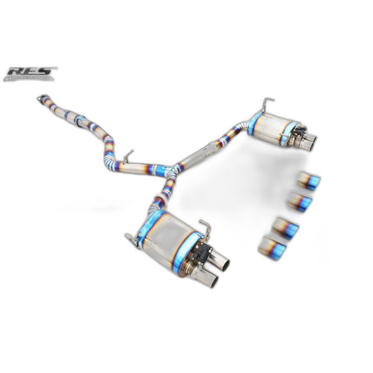 RES x JDMuscle Valvetronic Catback Exhaust for the 2015-2021 Subaru WRX and WRX STI