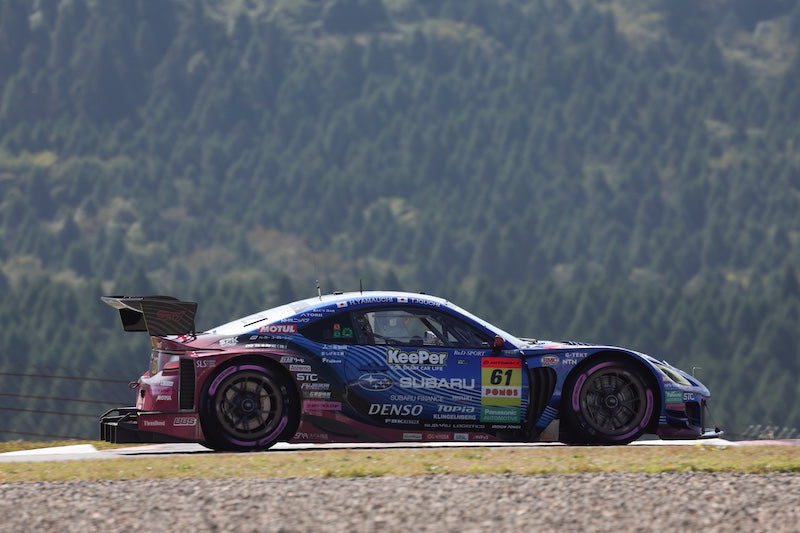 No. 61 SUBARU BRZ R&D SPORT at Autopolis, 2026 Super GT Round 7 qualifying
