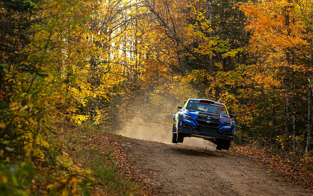 Subaru Motorsports USA WRX ARA25 at the 2026 Lake Superior Performance Rally in Michigan