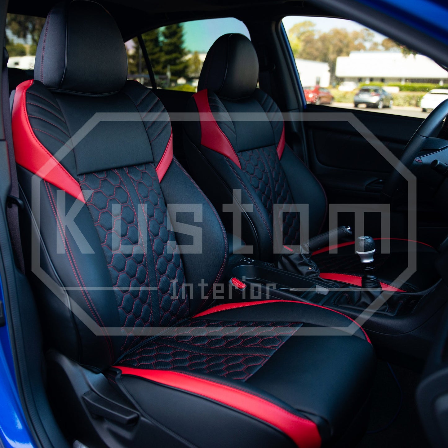 Extreme Online Store 15-21 Subaru WRX/STI Custom Leather Seat Covers