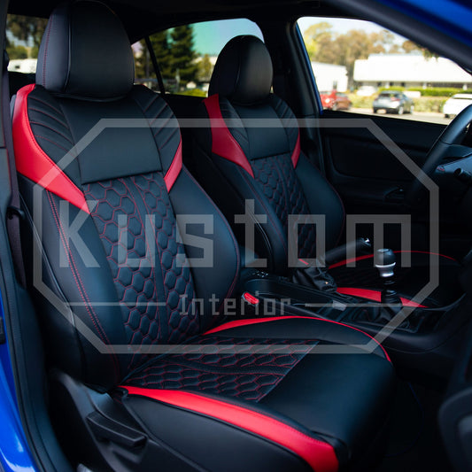 Extreme Online Store 15-21 Subaru WRX/STI Custom Leather Seat Covers