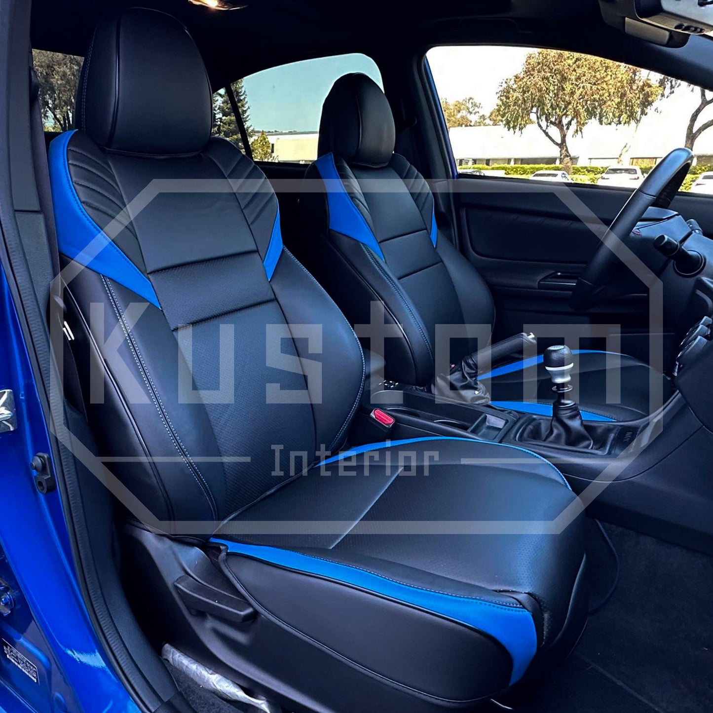 Extreme Online Store 15-21 Subaru WRX/STI Custom Leather Seat Covers