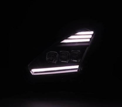 AlphaRex [11-15 GT-R] NOVA-Series LED Projector Headlights - Black