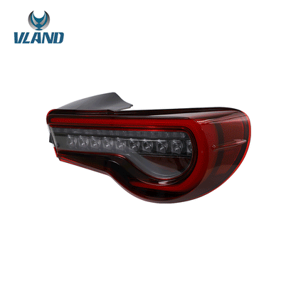 VLAND 13-16 FR-S / 17-20 Toyota 86 / 13-20 BRZ Set of Dual Beam Projector Headlights and Full LED Tail Lights