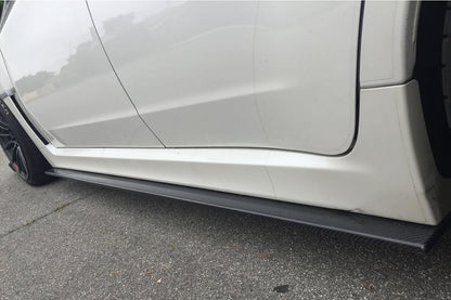 AeroflowDynamics 2008 - 2014 WRX/STI Side Skirt Extension (Carbon Fiber)
