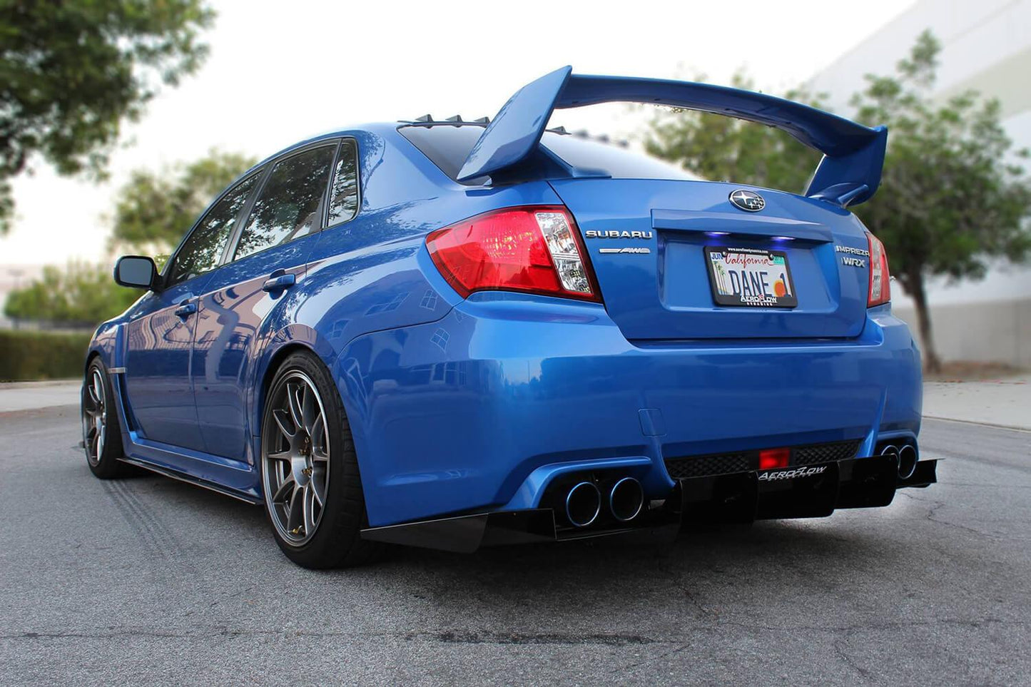 AeroflowDynamics 2011-2014 Subaru WRX/STI Rear Diffuser (Sedan V1)