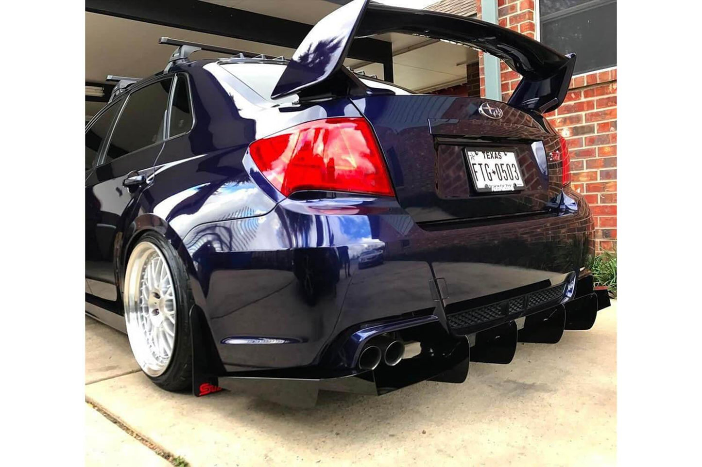 AeroflowDynamics 2011-2014 Subaru WRX/STI Rear Diffuser (Sedan V1)